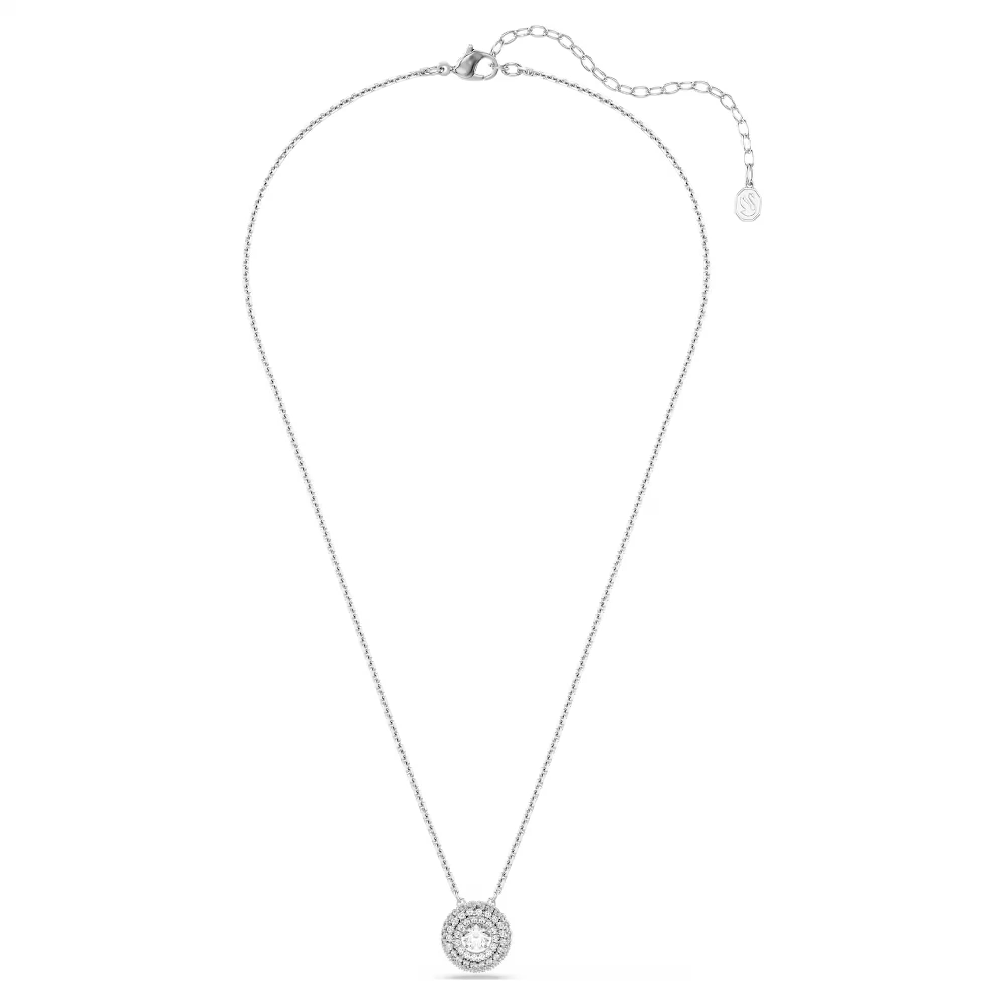 Swarovski hänge - Sublima Glam - Vit & Silver
