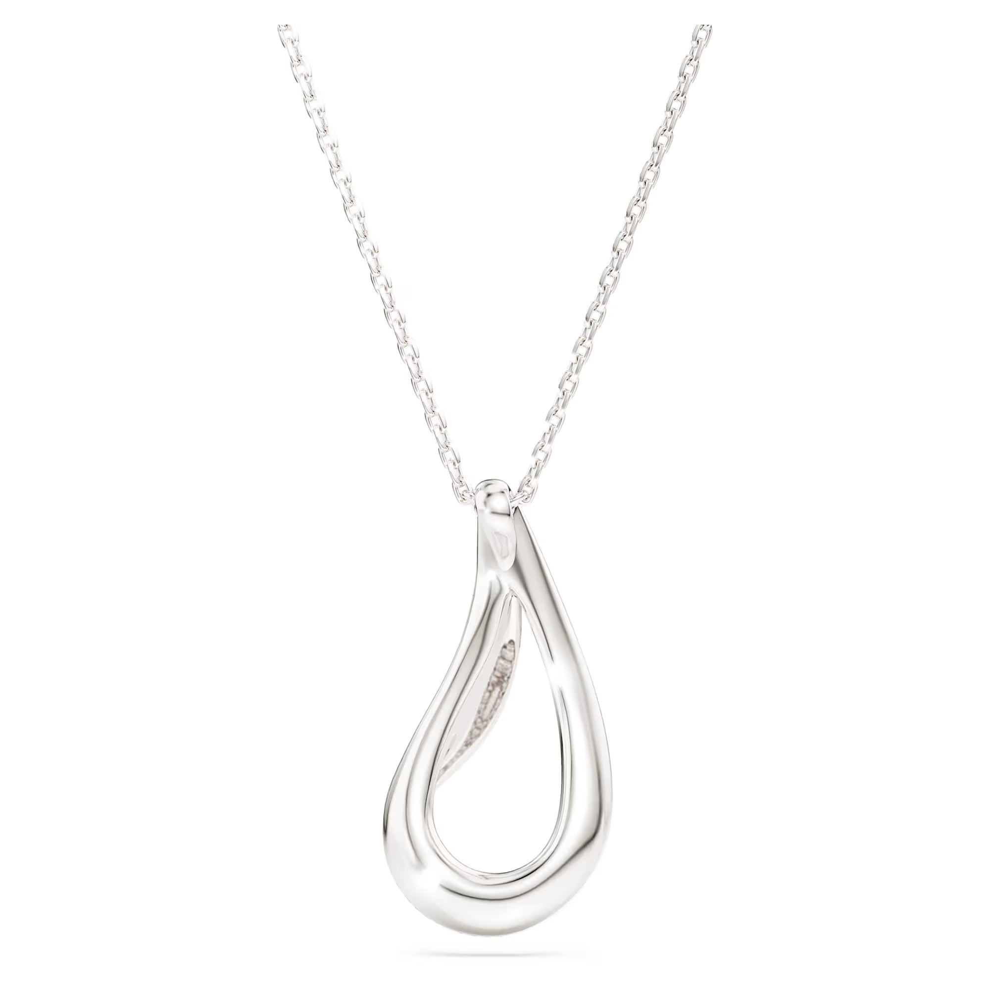 Swarovski anheng - Classica - Rundt snitt - Lang - Sterling sølv