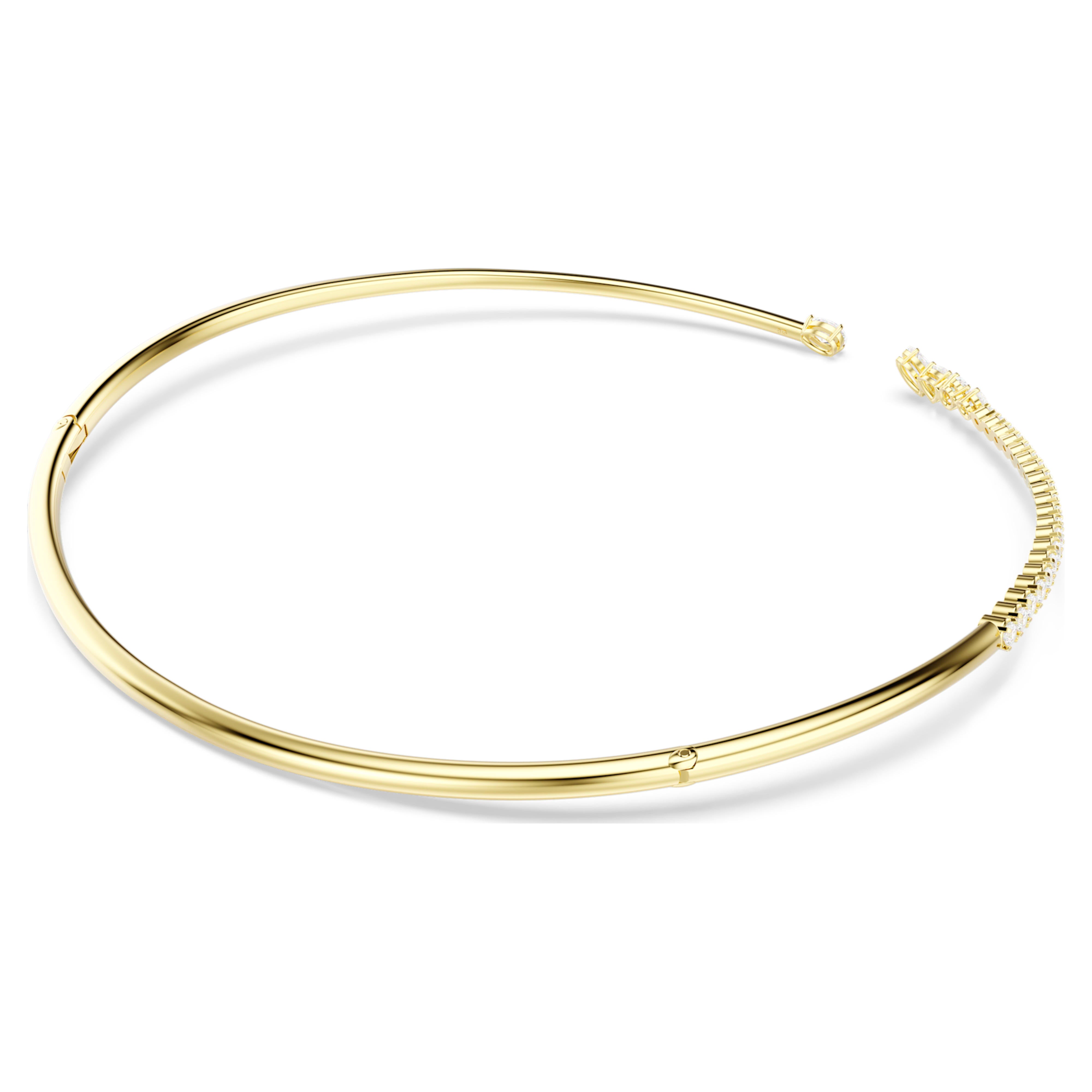 Collana Swarovski - Mesmera Attract - Bianco e Oro (M) vista 4