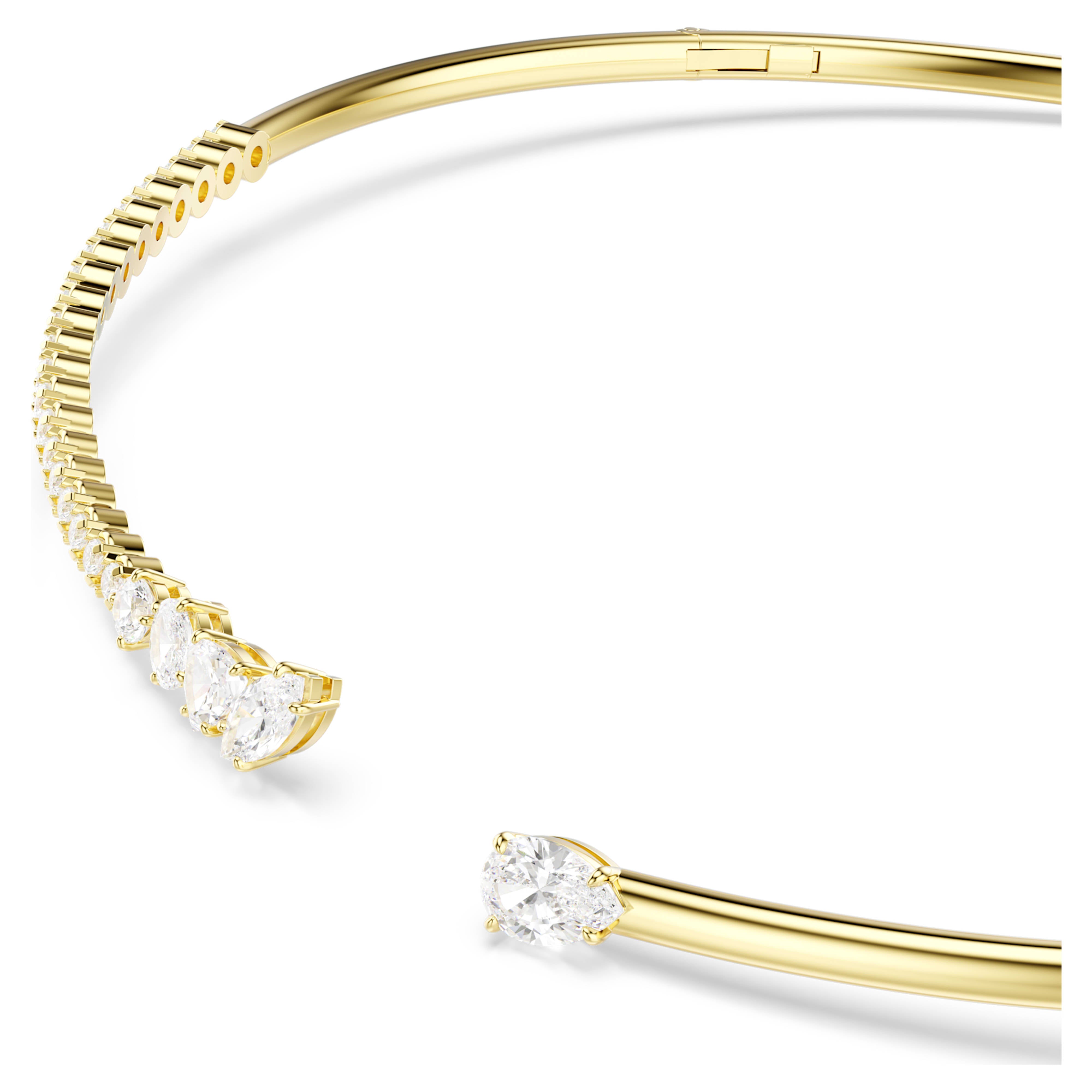 Collana Swarovski - Mesmera Attract - Bianco e Oro (M) vista 5