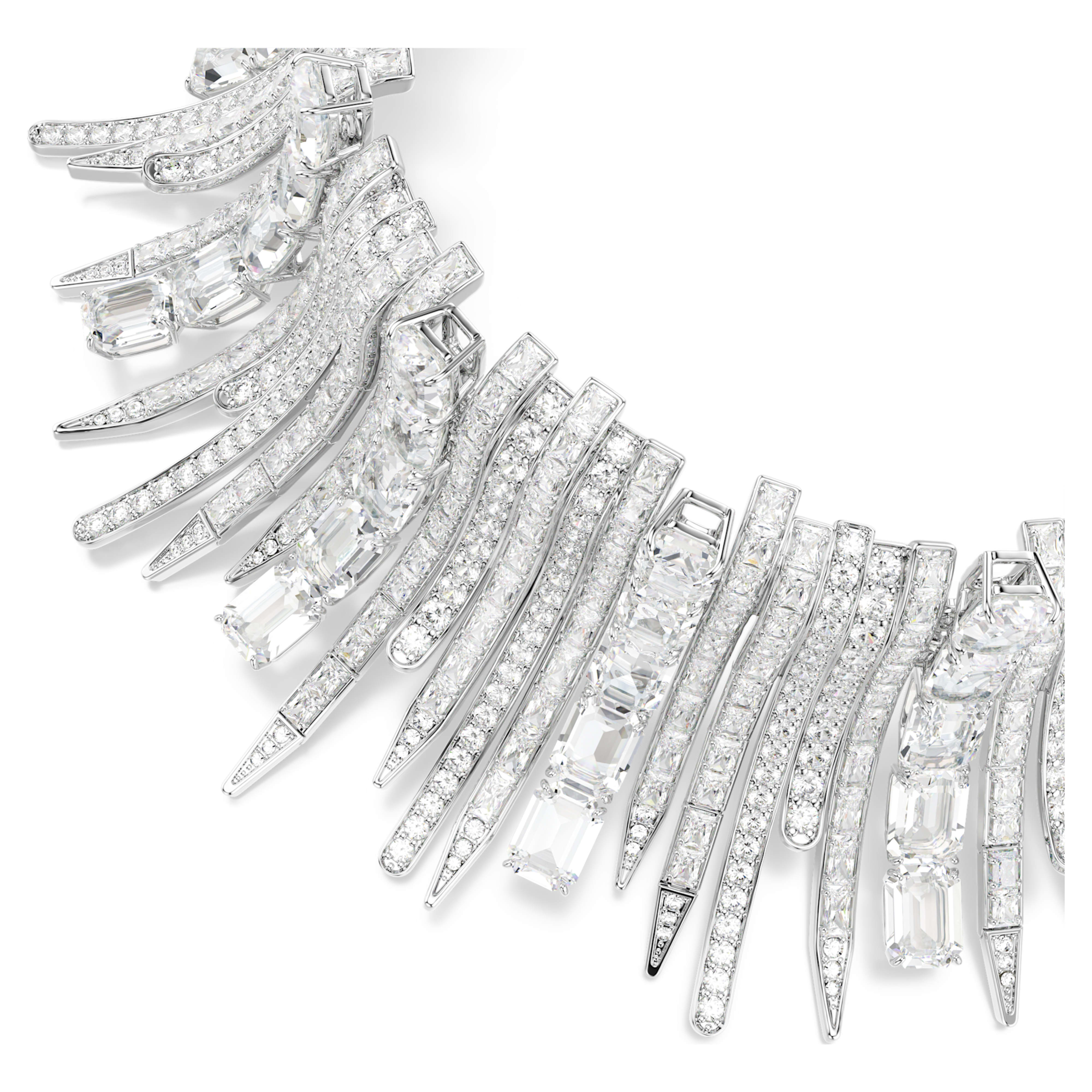 Ras-de-Cou Swarovski - Vienna Swan - Blanc & Argenté vue 5