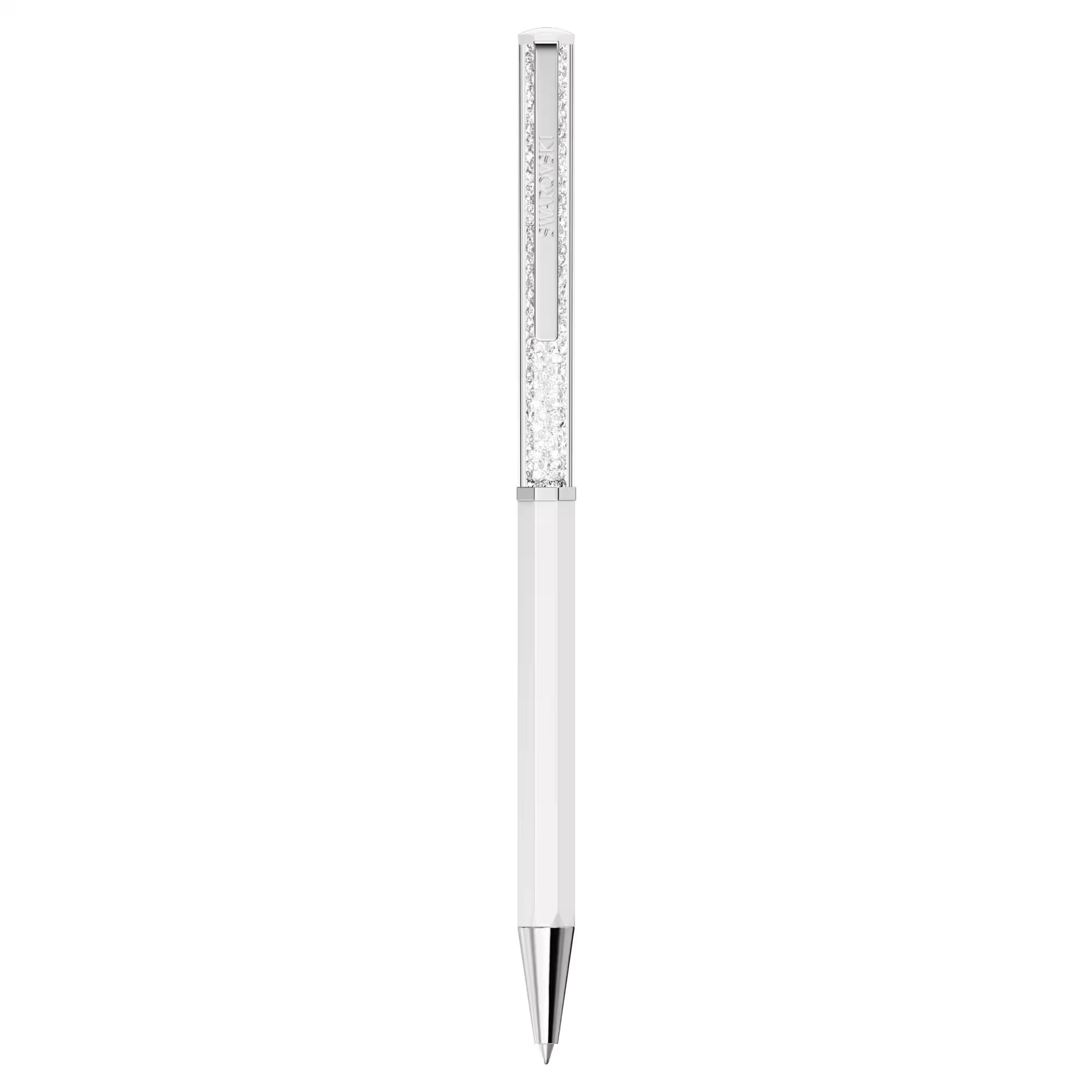 Stylo Swarovski - Crystalline - Laqué blanc