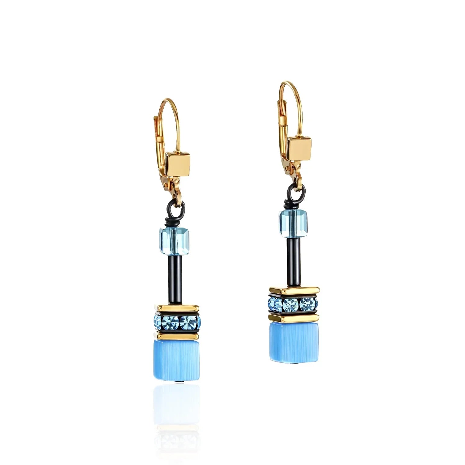 Collezione - Arcobaleno multicolore oro - Orecchini - Cœur de Lion
