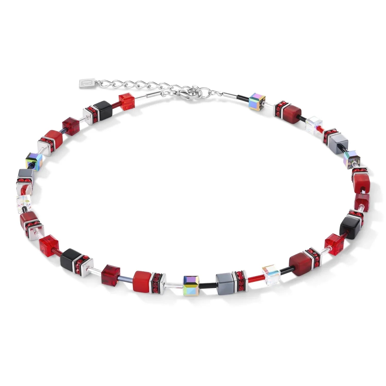 Collectie - Rood Grijs - Ketting - Leeuwenhart