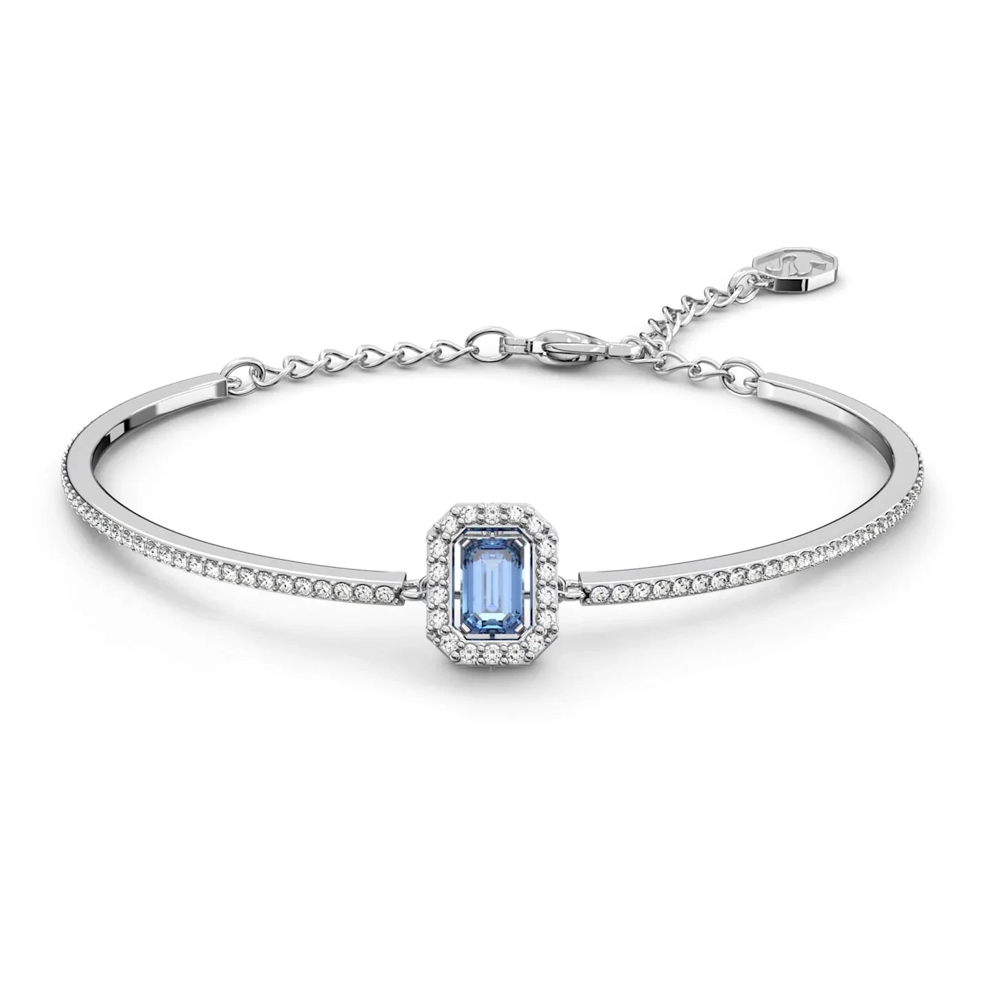 Millenia - Nyolcszögletű - Ezüstkék - Karperec - Swarovski