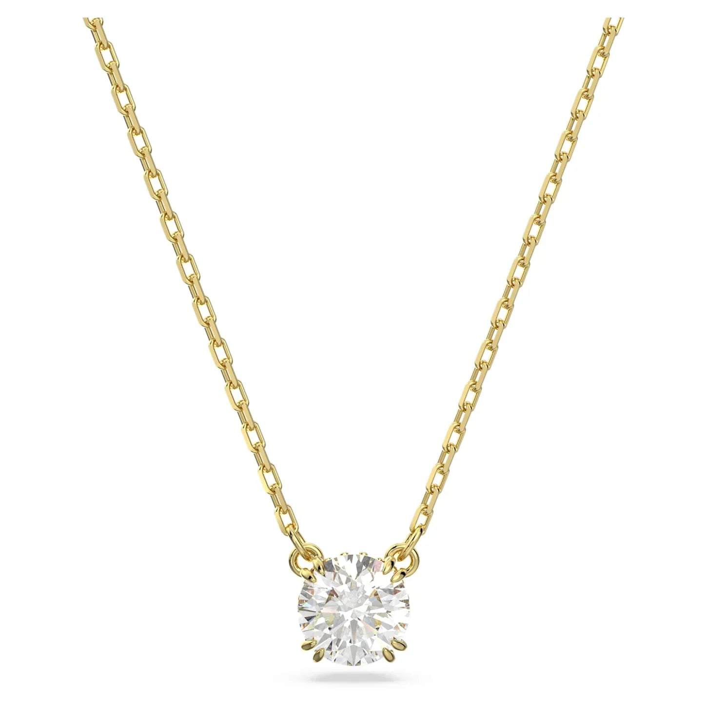Pingente Constella redondo em ouro branco - Swarovski