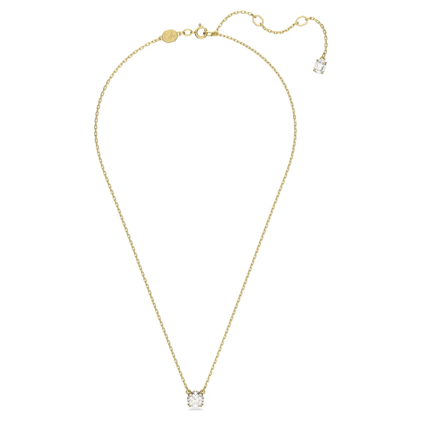 Colgante Constella Redondo de Oro Blanco – Swarovski vista 3
