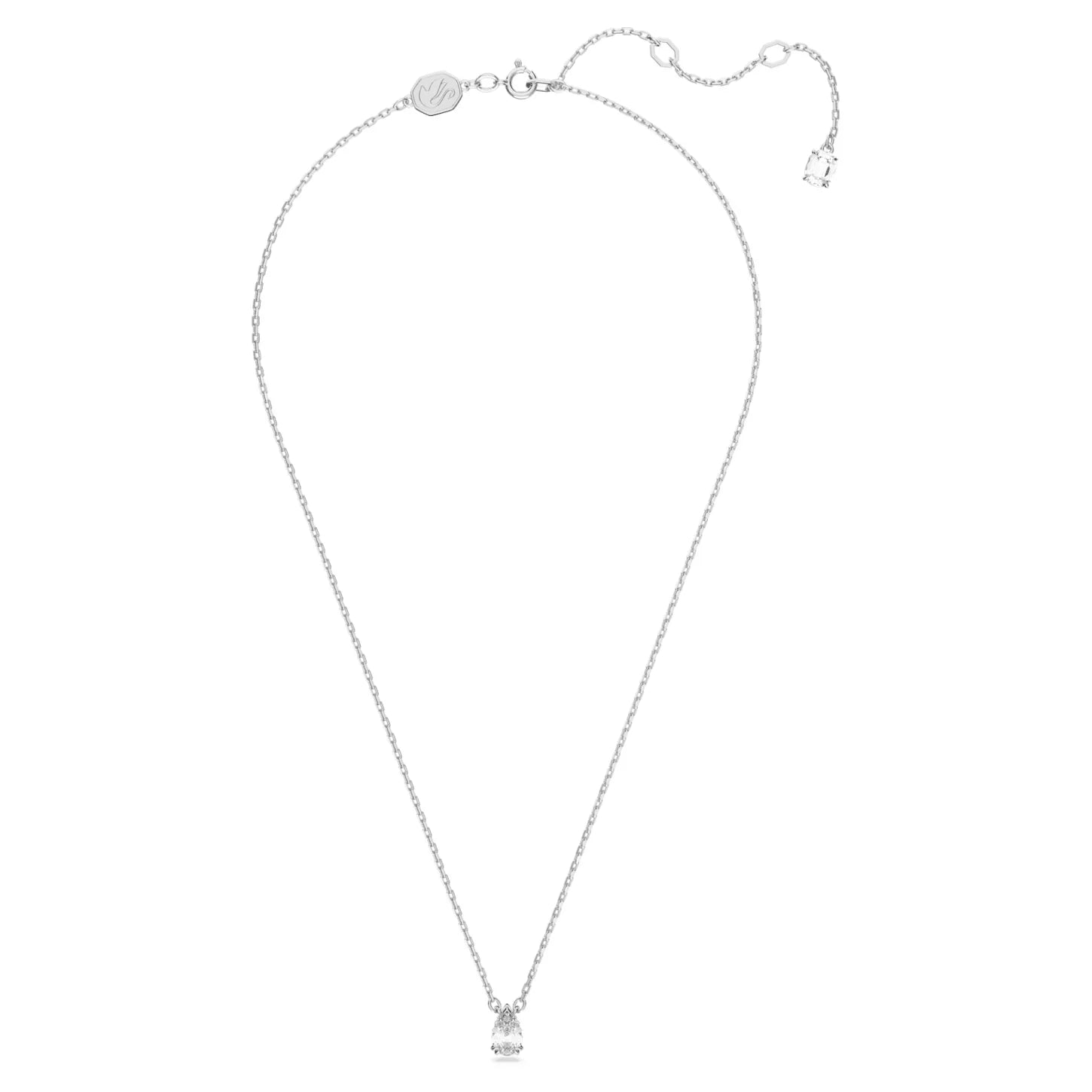 Swarovski-Anhänger – Stilla – Weiß und Silber, Ansicht 3