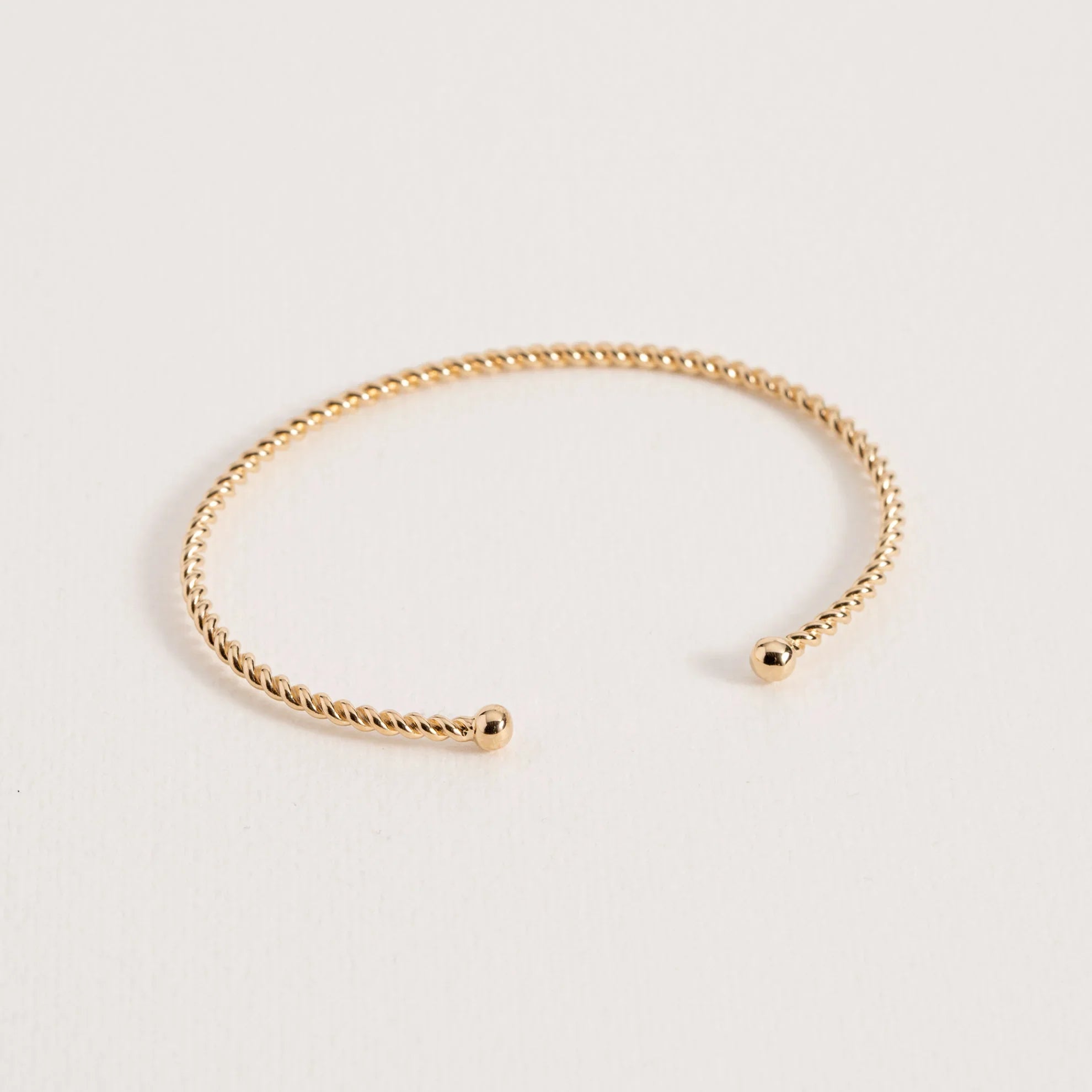 Ella - Bracciale rigido placcato oro - Ana et Cha