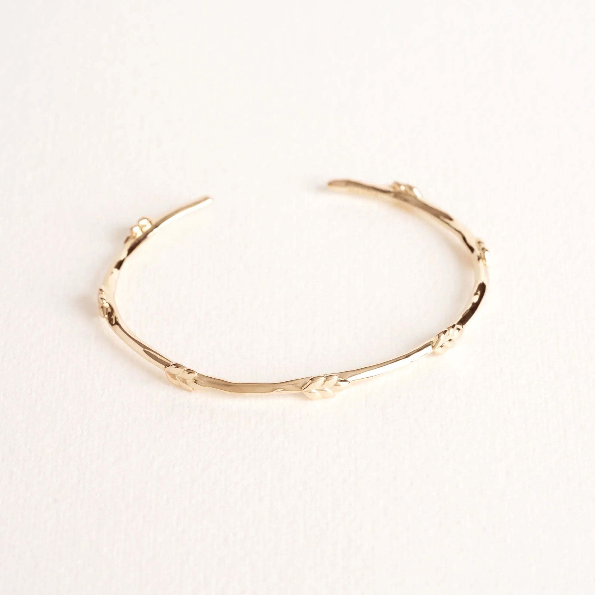 Rozenn - Bracciale rigido placcato oro - Ana et Cha