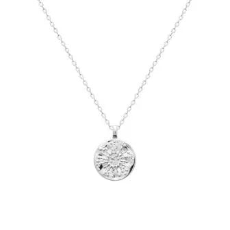 Medaljon - Sol - Sølv - Vedhængsvisning 3