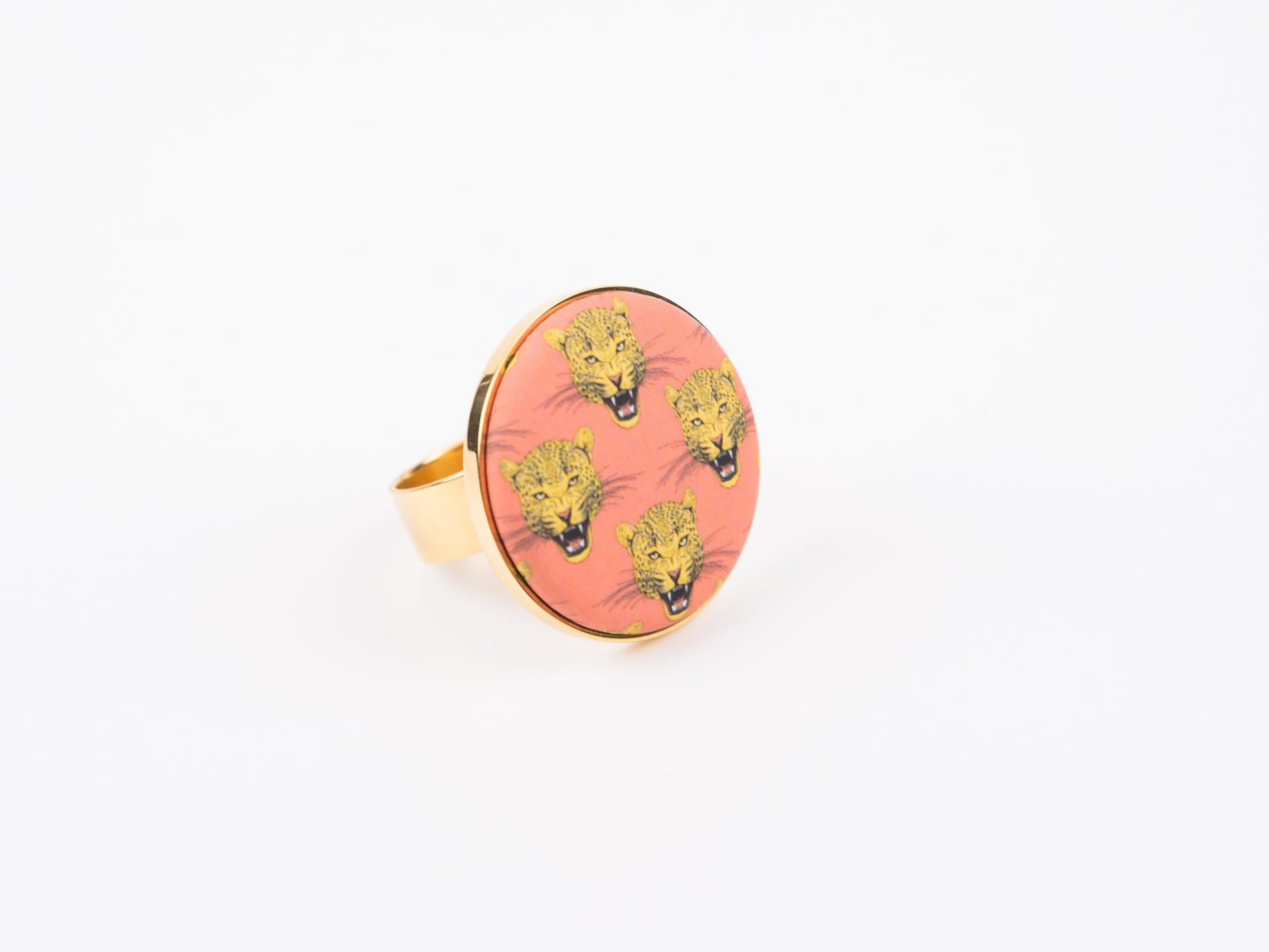 Anillo - Acero Dorado - 25mm - Yaya Factory