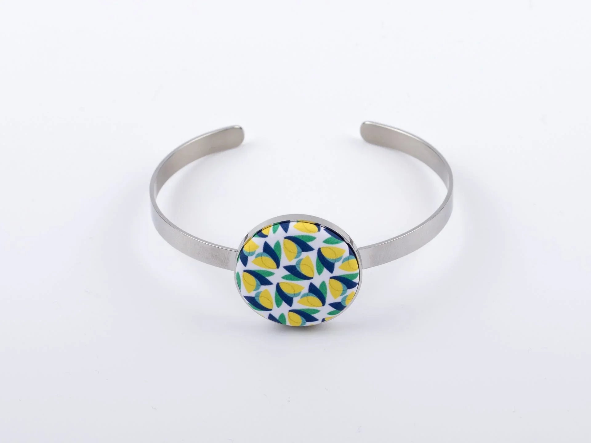 Bracciale - Acciaio Argentato - Bangle - - Yaya Factory vista 2