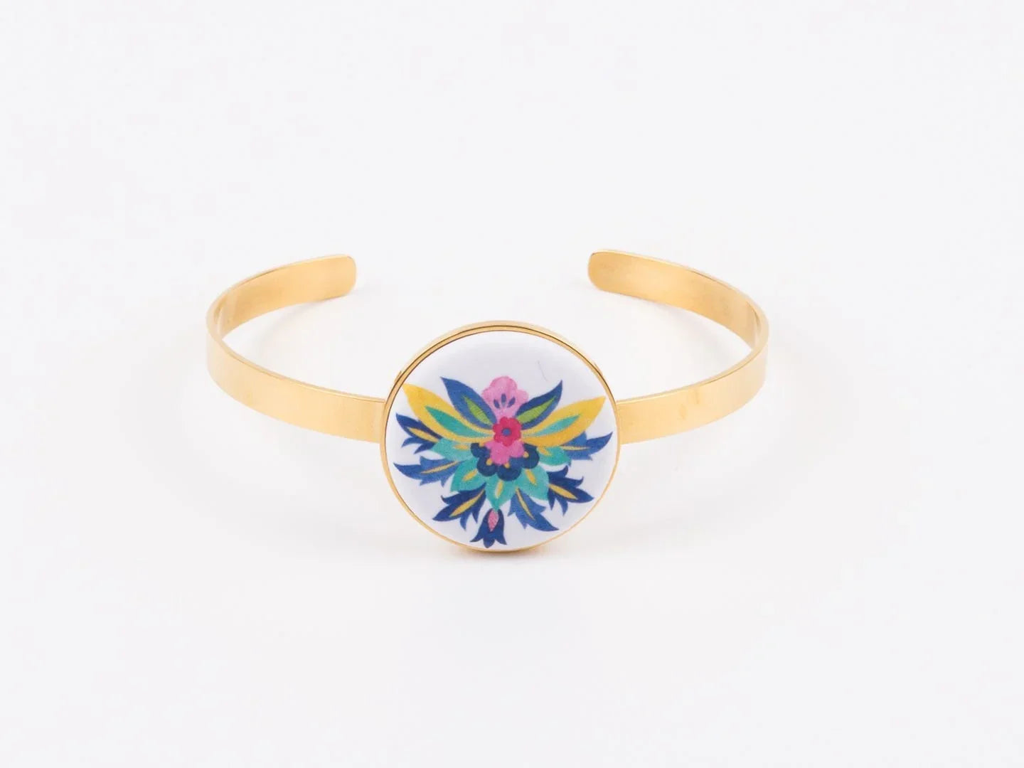 Pulsera - Acero dorado - Brazalete - - Yaya Factory