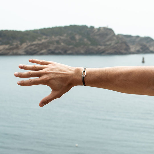 Link 22mm - Black and Gray - Le Vent à la Française