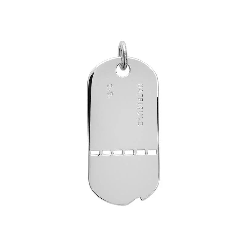 Pendentif Ovale – Argent | Azuline