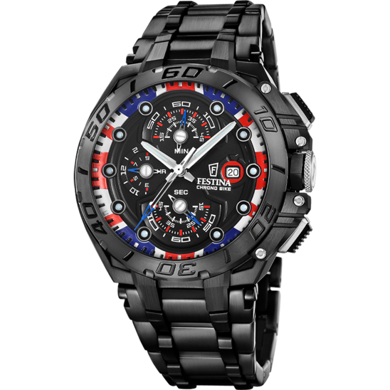 Montre homme Festina SPECIAL EDITIONS acier noir bracelet acier noir