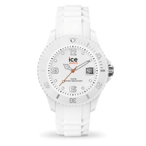 Curea din silicon Ice-Watch FOREVER White de 35 mm 000124