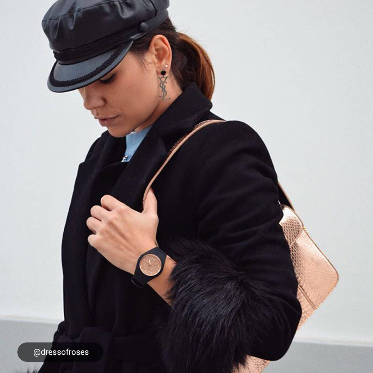 Ice-Watch GLITTER Black Rose-Gold 001353 προβολή 6