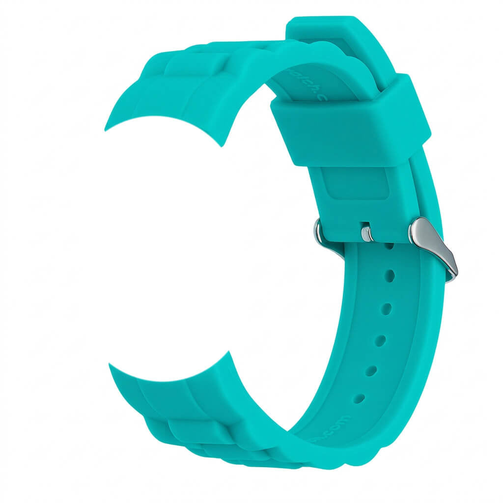 Bracelet de montre Ice-Watch silicone bleu Forever Turquoise 22 mm boucle argentée