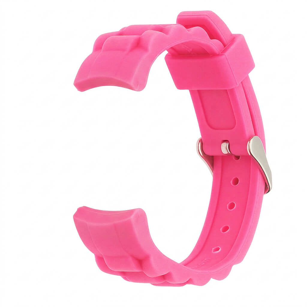 Bracelet de montre Ice-Watch silicone rose Neon Pink 22 mm boucle argentée