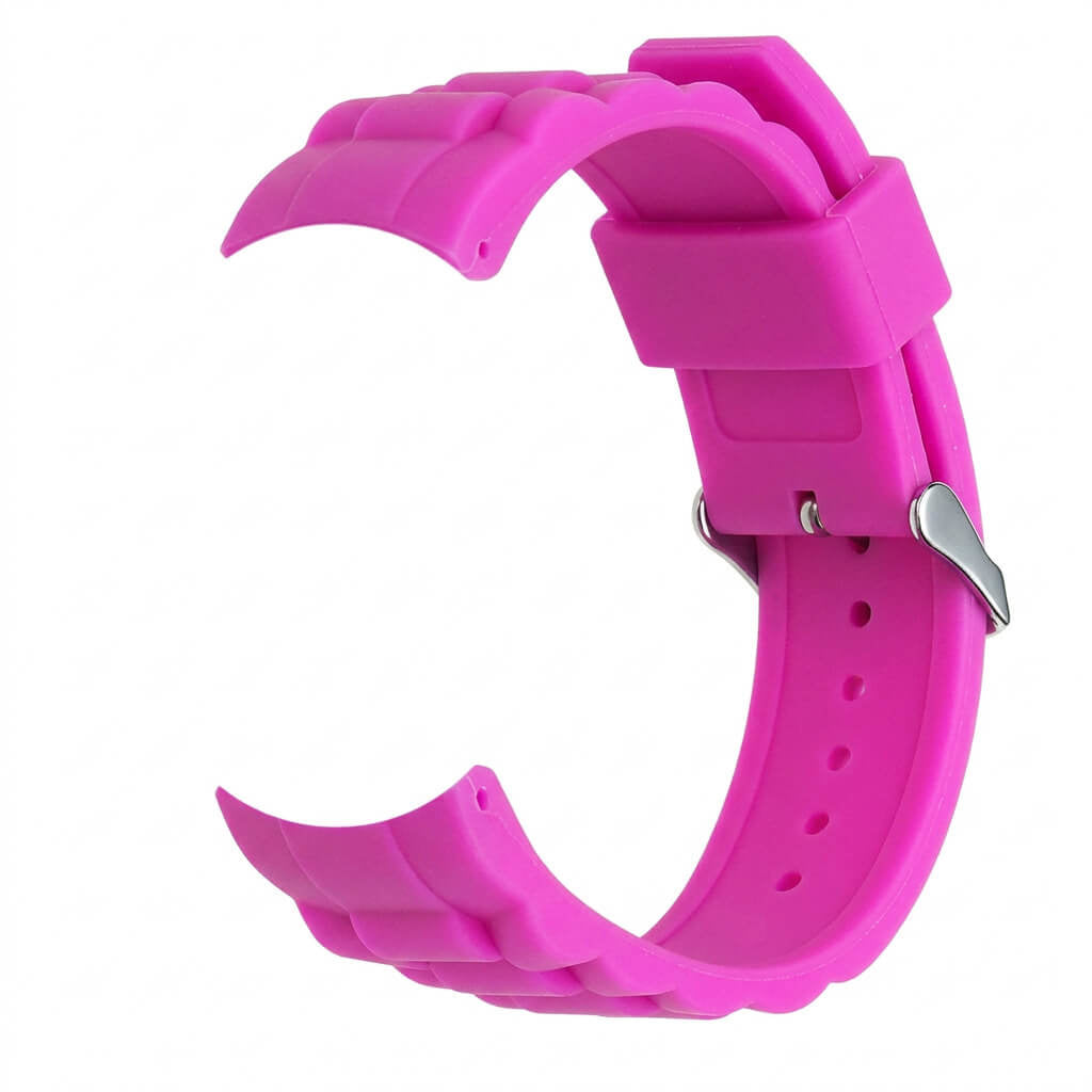 Bracelet de montre Ice-Watch silicone violet Neon Purple 22 mm boucle argentée