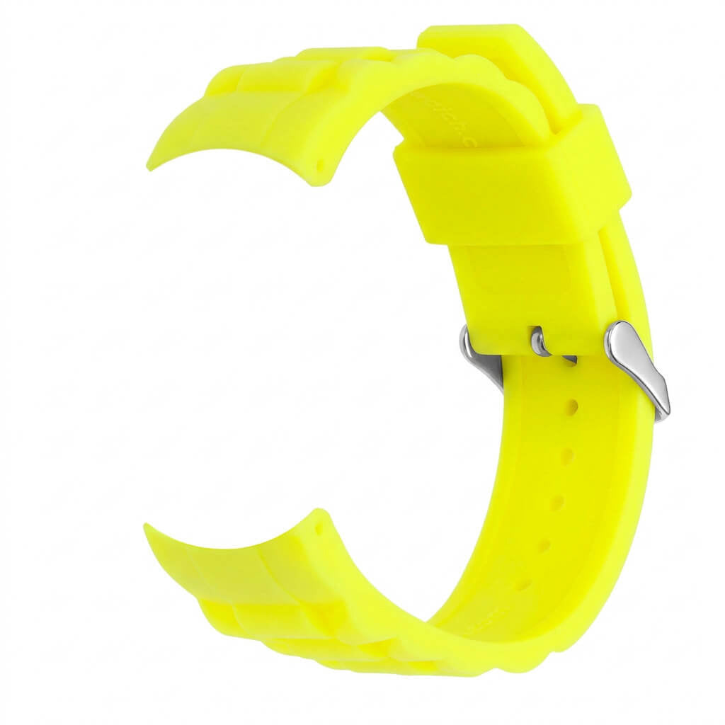 Bracelet de montre Ice-Watch silicone jaune Yellow RAL 22 mm boucle argentée