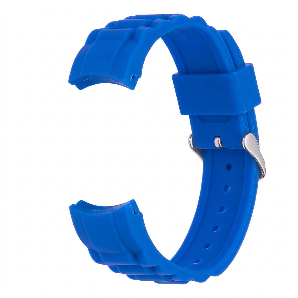 Bracelet de montre Ice-Watch silicone bleu Forever Blue 20 mm boucle argentée