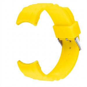 Bracelet de montre Ice-Watch silicone jaune Forever Yellow 20 mm boucle argentée