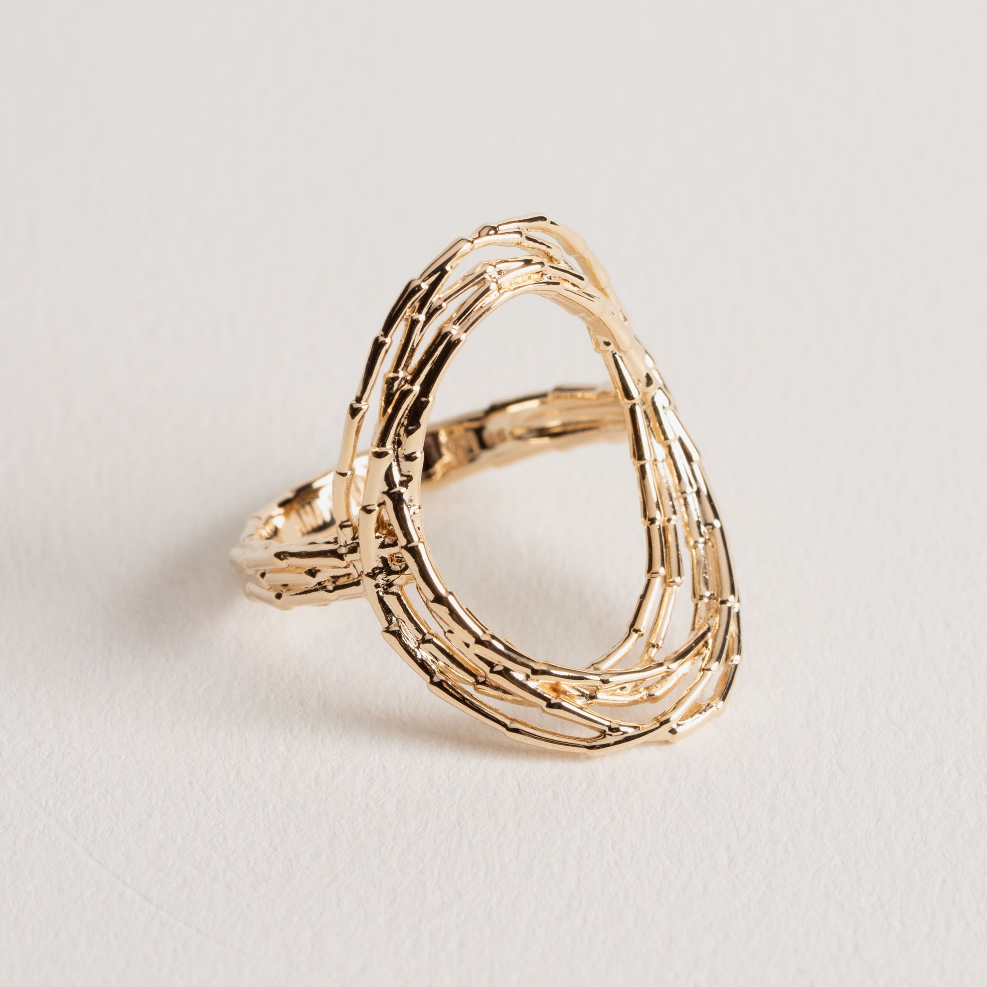Bague Circée en plaqué or