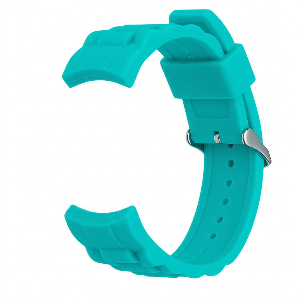 Bracelet de montre Ice-Watch silicone bleu Forever Turquoise 17 mm boucle argentée