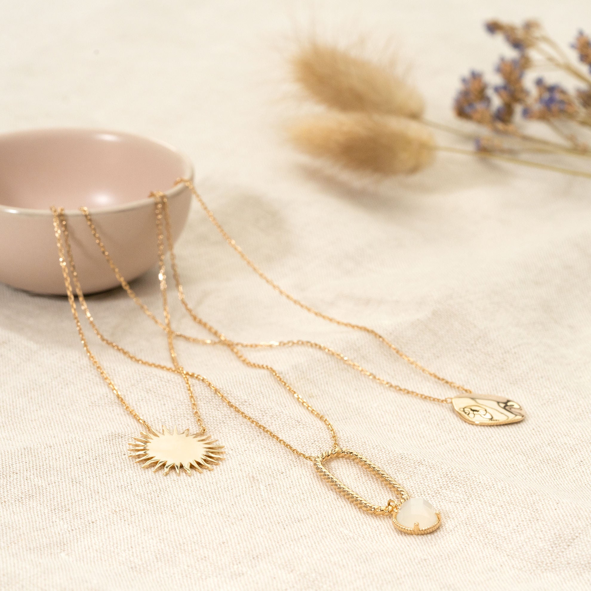 Bianca ketting - Verguld | Ana & Cha