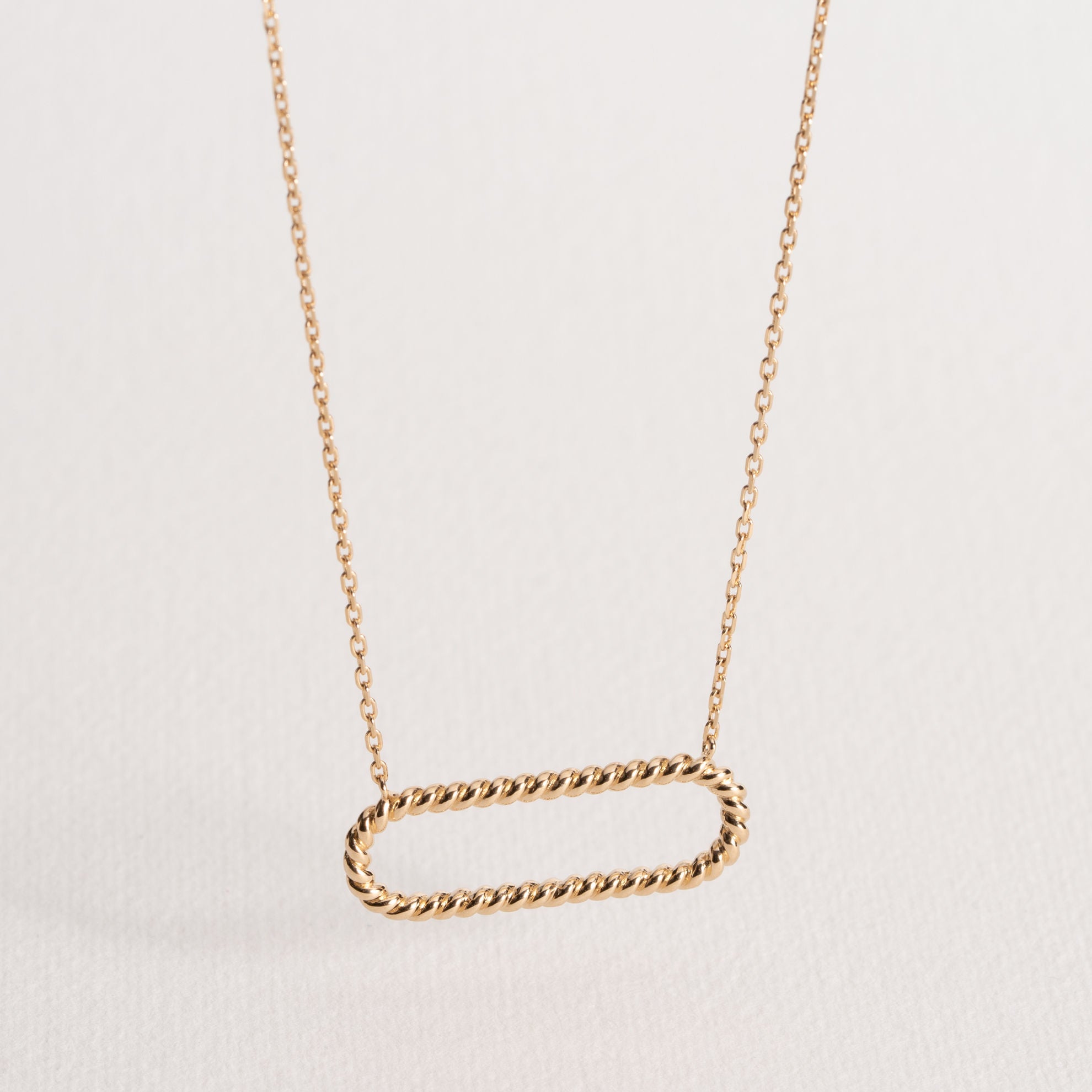 Gedraaide vergulde Marine ketting