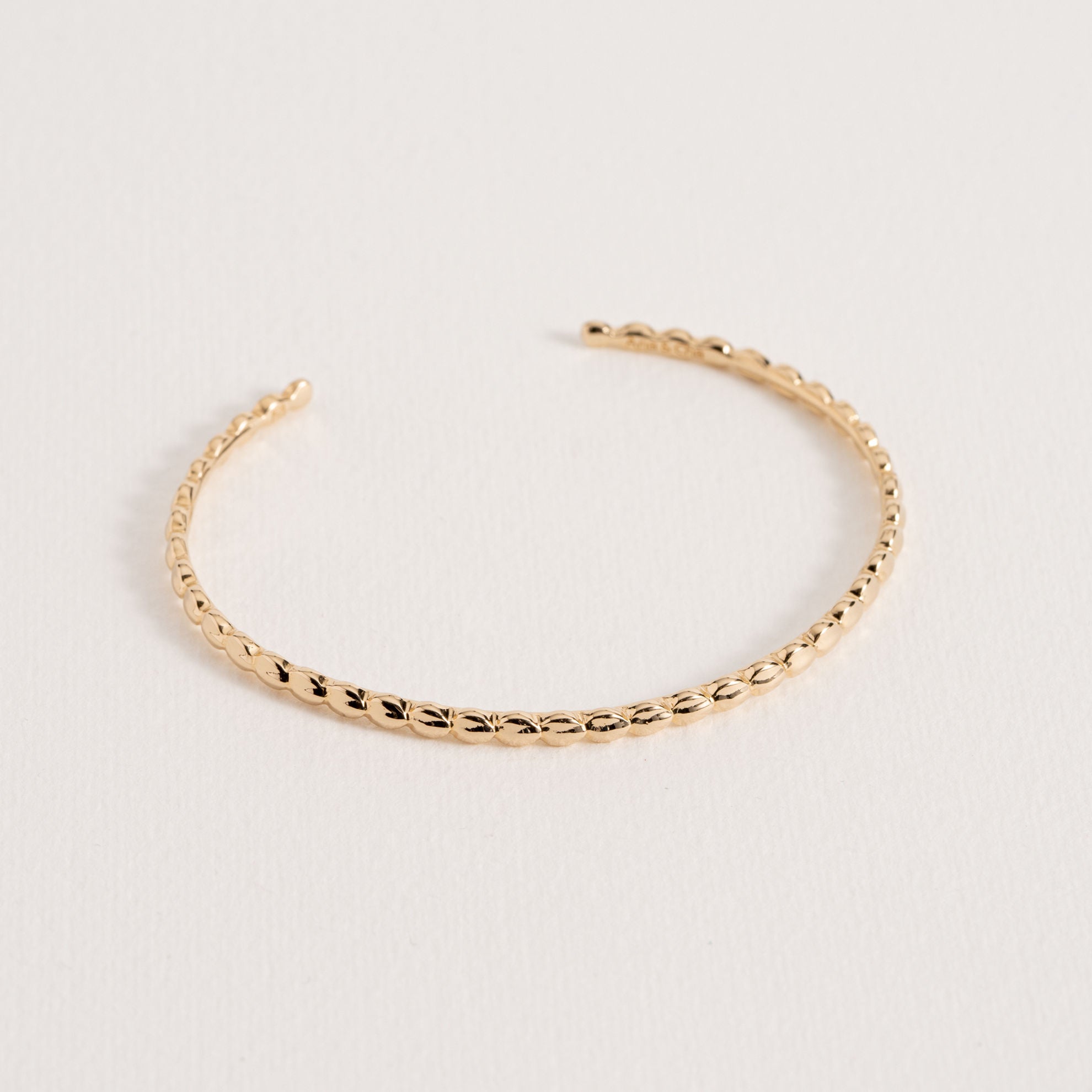 Noha armring i gullbelagt