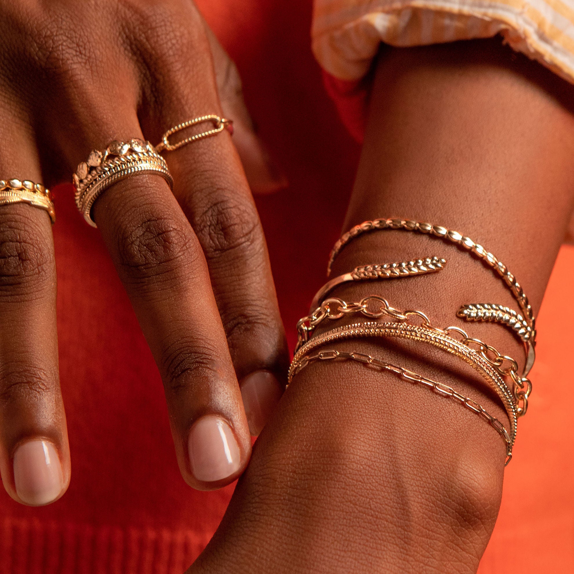 Bracelet chaine Kim - Plaqué Or | Ana & Cha