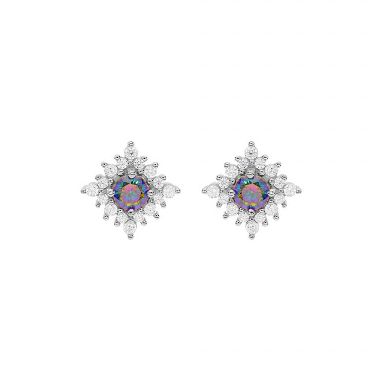 Cercei Mystical Rainbow – Argint | Azulin