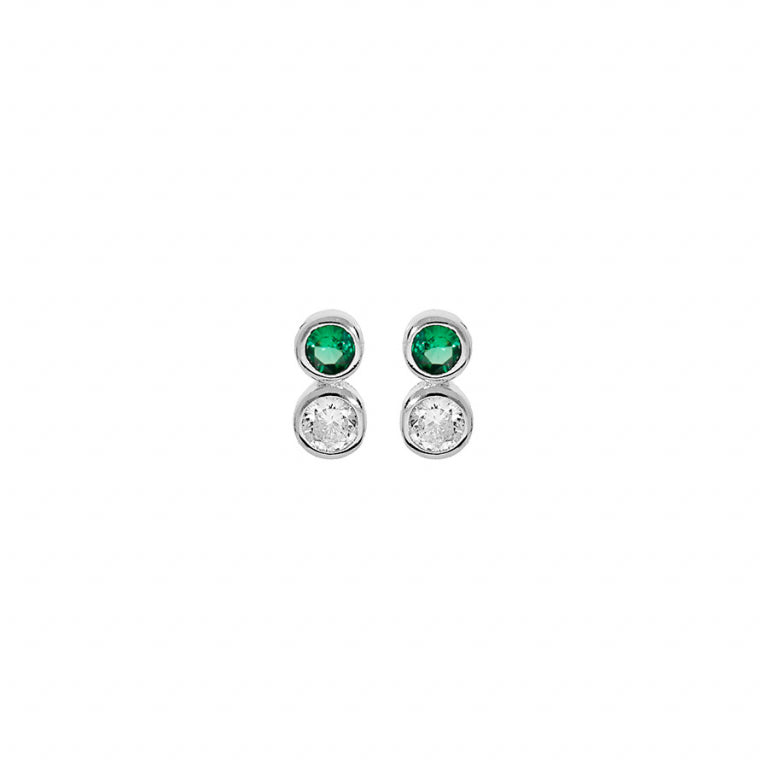 Cercei Stud – Argint | Azulin