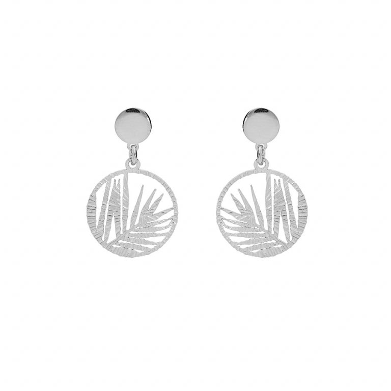 Pendientes Rondana Calada – Plata | Azuline
