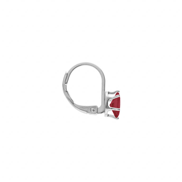 Ovala örhängen – Silver | Azulin view 2