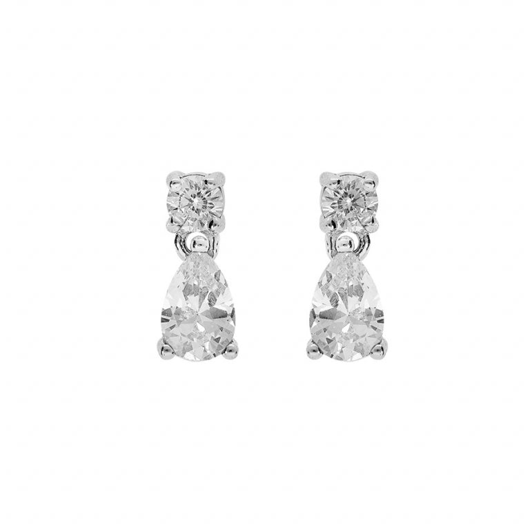 Drop Earrings – Ασημί | Azulin