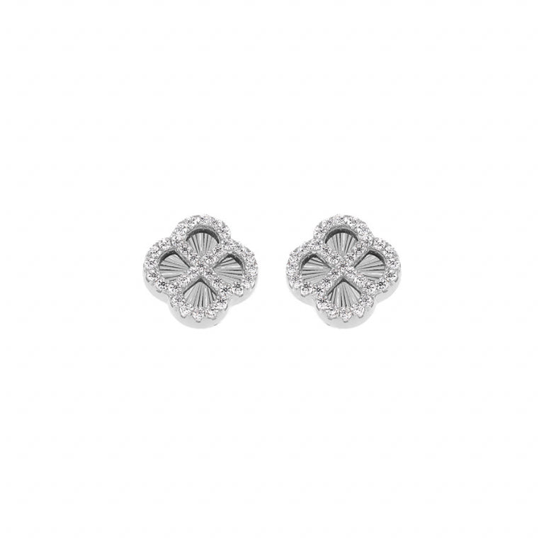 Cercei Clover – Argint | Azulin