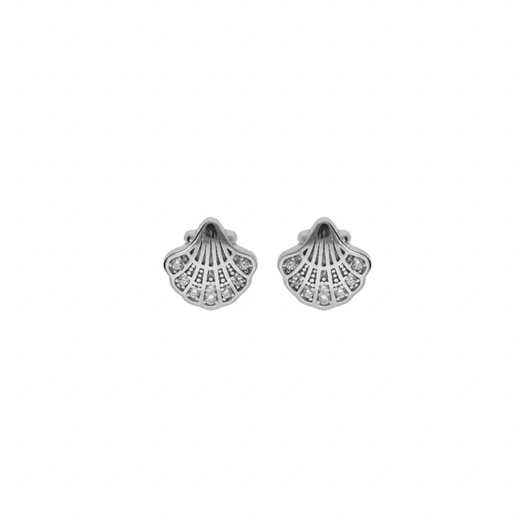 Cercei Shell – Argint | Azulin