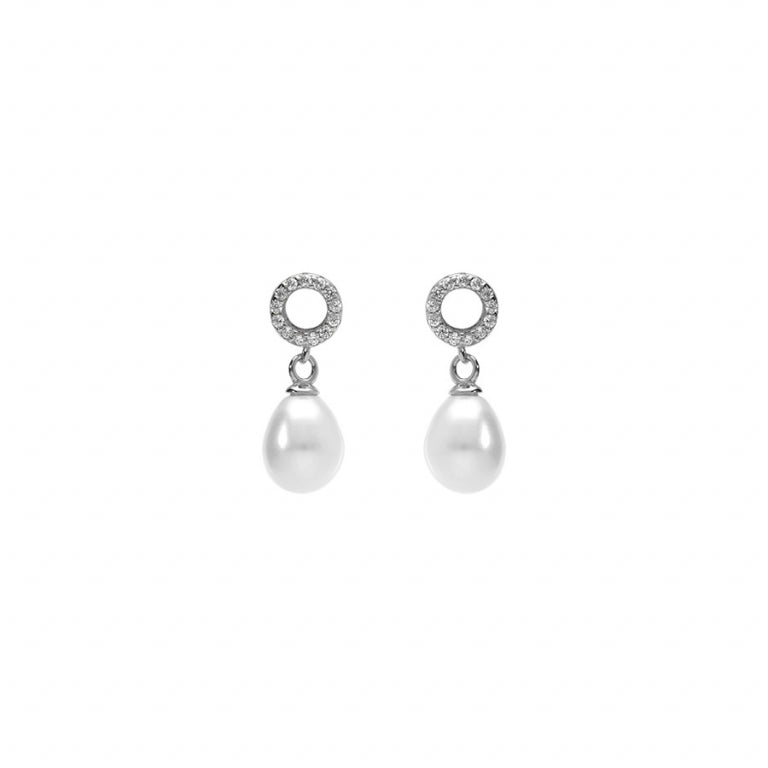 Circle Örhängen – Silver | Azulin