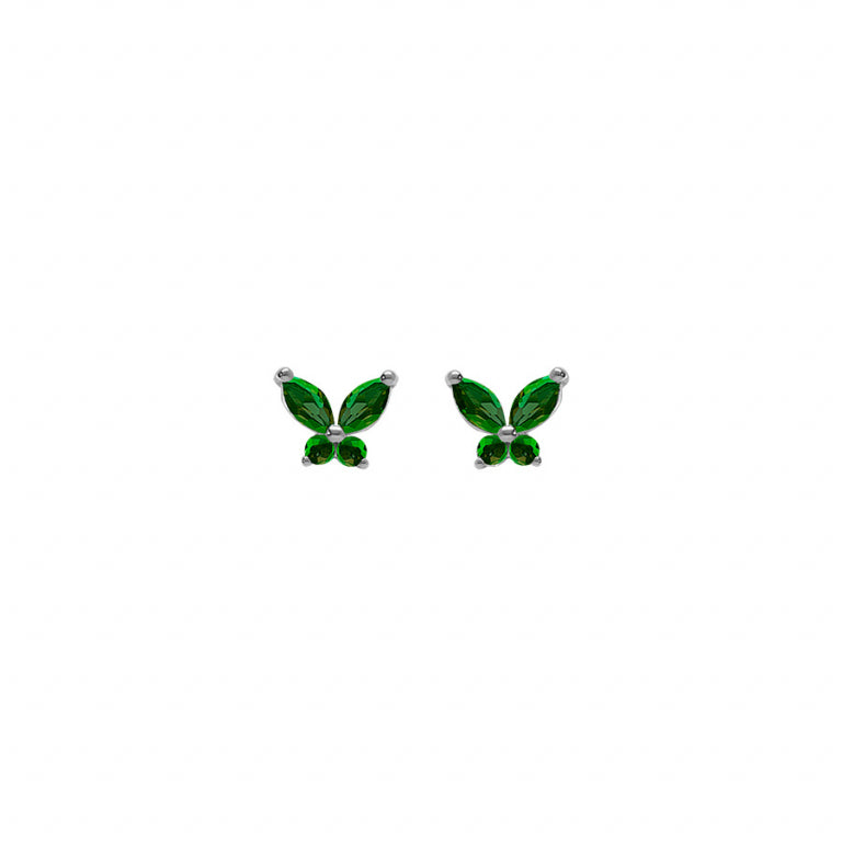 Cercei Fluture – Argint | Azulin