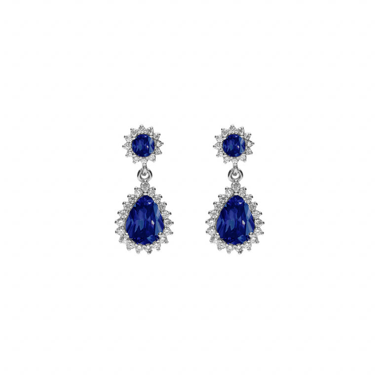Boucles d’Oreilles Goutte – Argent | Azuline