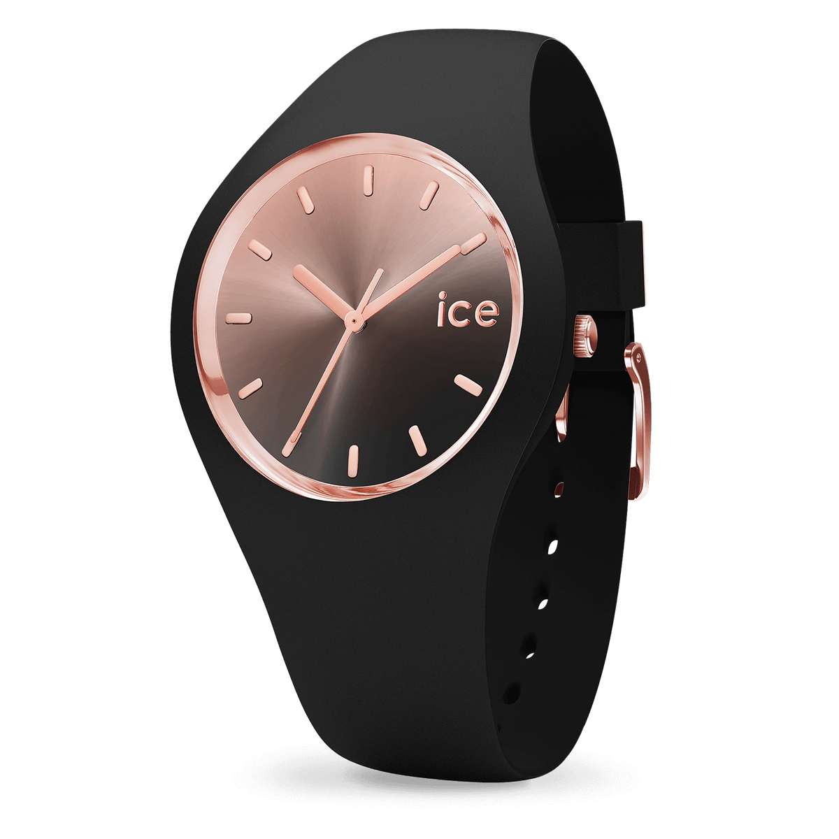 Ice-Watch SUNSET fekete szilikon szíj 015748