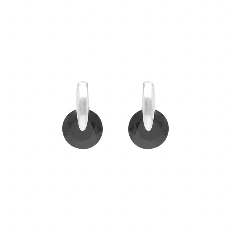Boucles d’Oreilles Ronde – Argent | Azuline