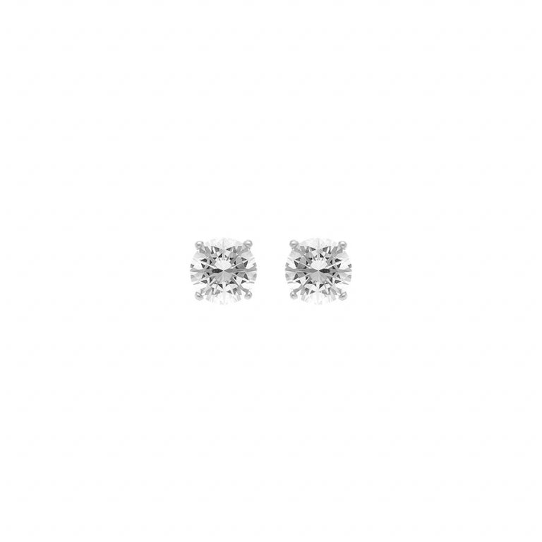 Boucles d’Oreilles Rond – Argent | Azuline