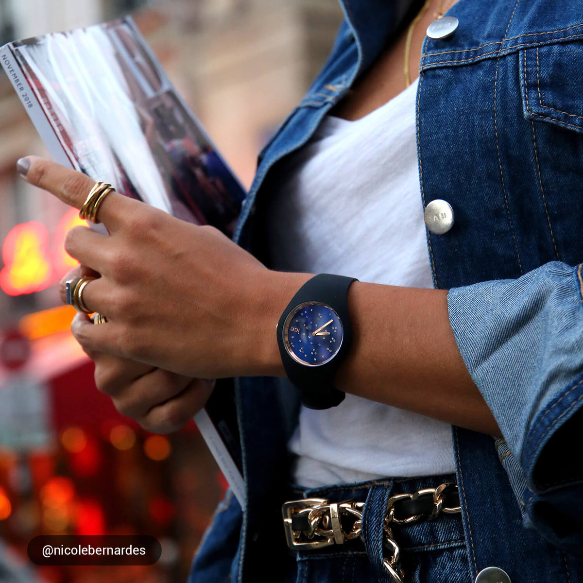 Ice-Watch COSMOS Star Deep Blue 016294 προβολή 6
