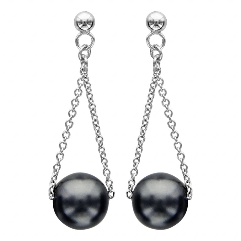 Cercei Sfera – Argint | Azulin